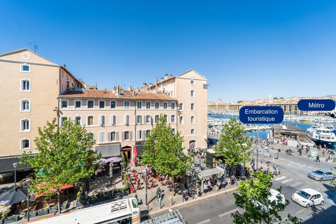 马赛Magnifique 105M2 Au Coeur Du Vieux-Port公寓 外观 照片